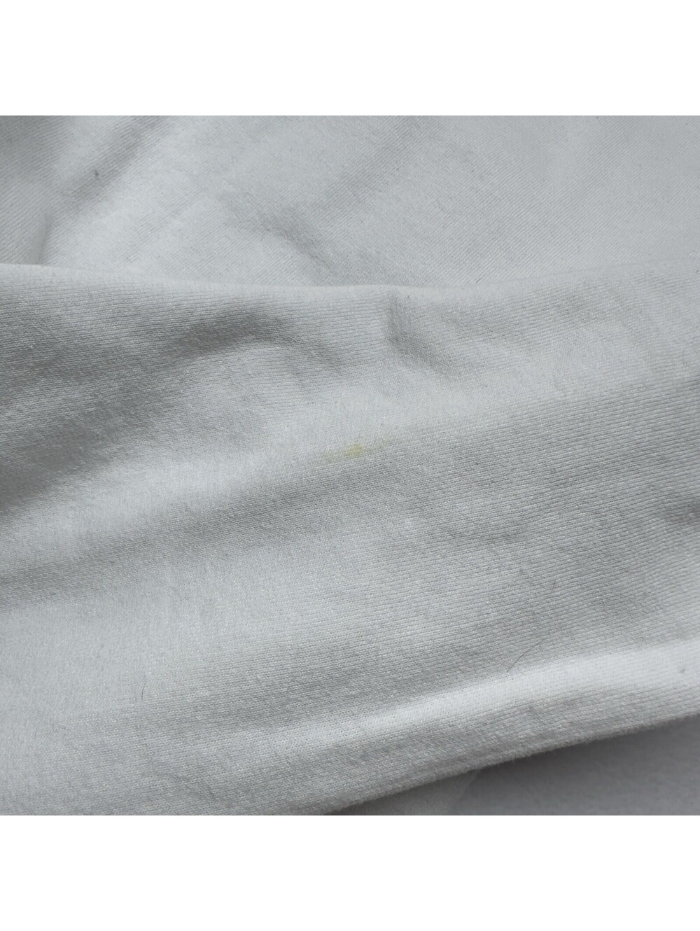 JERZEES NuBlend White Crewneck Fleece Pullover Sweatshirt Cat Graphic Size L - Picture 4 of 4